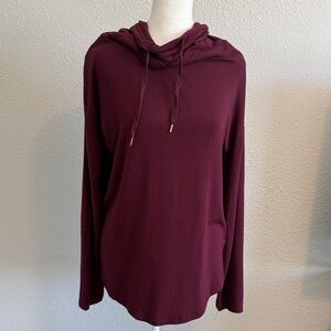 a new day Women's Long Sleeve Top - Burgundy